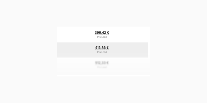 Steigende Leadpreise